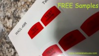 Cable Labels WACL-49R RED (49 Labels per Sheet)