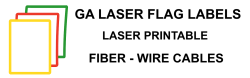 Laser Flag Labels