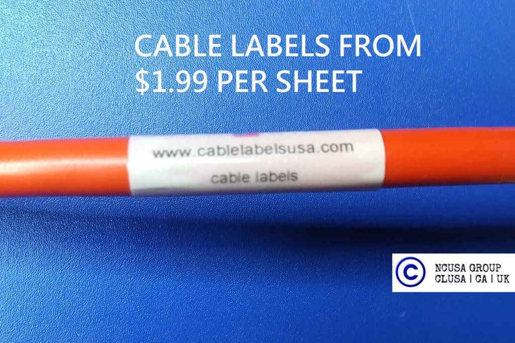 Great Cable Labels Great price Cable Labels USA